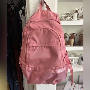 Pink PINK backpack